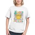 Groovy 6th Grade Vibes Back to School Happy Face Youth T-Shirt
