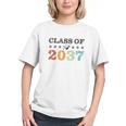 Grow with Me to Class of 2037 Back to School Youth T-shirt Grow with Me to Class of 2037 Back to School Youth T-shirt