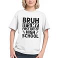 High School First Day Bruh Vibe Back to School Youth T-shirt