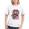 Punk Girl With Anger Kanji And Baseball Bat Graphic Youth Punk Girl With Anger Kanji And Baseball Bat Graphic Youth