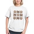 Soccer Bow Game Day Baseball Coquette Bow Women Girls Graphic Youth