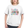 Vibrant Tie Dye Hello 2nd Grade Back to School Youth T-Shirt Vibrant Tie Dye Hello 2nd Grade Back to School Youth T-Shirt