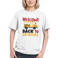 Welcome Back To School For Bus Drivers First Day Of School Graphic Youth