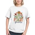 Wildflowers & Groovy Vibes for 1st Grade Back to School Youth T-shirt Wildflowers & Groovy Vibes for 1st Grade Back to School Youth T-shirt