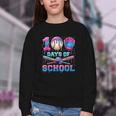 100 Days Of School Baseball Sports Drip Graphic Youth Crewneck Sweatshirt 100 Days Of School Baseball Sports Drip Graphic Youth Crewneck Sweatshirt