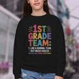 1st Grade Team Like Normal But Cooler Back To School Youth Crewneck Sweatshirt 1st Grade Team Like Normal But Cooler Back To School Youth Crewneck Sweatshirt