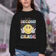 2nd Grade Team Back To School Hello Second Grade Smile Face Youth Crewneck Sweatshirt 2nd Grade Team Back To School Hello Second Grade Smile Face Youth Crewneck Sweatshirt