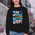 3rd Grade Back To School Baseball Drip Ice Cream Batter Up Youth Crewneck Sweatshirt 3rd Grade Back To School Baseball Drip Ice Cream Batter Up Youth Crewneck Sweatshirt