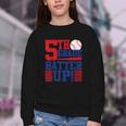 5th Grade Batter Up Back To School Fifth Grade Baseball Boys Youth Crewneck Sweatshirt 5th Grade Batter Up Back To School Fifth Grade Baseball Boys Youth Crewneck Sweatshirt
