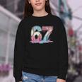 67 Baseball Ice Cream Drip Meme Six Seven Gen Alpha Youth Crewneck Sweatshirt 67 Baseball Ice Cream Drip Meme Six Seven Gen Alpha Youth Crewneck Sweatshirt