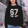 67 Six Seven Number 6 7 Meme Baseball Six Seven For Boys Men Youth Crewneck Sweatshirt 67 Six Seven Number 6 7 Meme Baseball Six Seven For Boys Men Youth Crewneck Sweatshirt