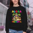 Aloha Preschool Pineapple Hawaii Back To School Kids Girl Youth Crewneck Sweatshirt Aloha Preschool Pineapple Hawaii Back To School Kids Girl Youth Crewneck Sweatshirt