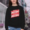 Always A Mustang Back To School Spirit R Youth Crewneck Sweatshirt Always A Mustang Back To School Spirit R Youth Crewneck Sweatshirt