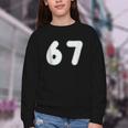 Back To School 67 Notebook Number For Class Year Youth Crewneck Sweatshirt Back To School 67 Notebook Number For Class Year Youth Crewneck Sweatshirt