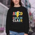Back To School ABCD Back In Class Youth Crewneck Sweatshirt Back To School ABCD Back In Class Youth Crewneck Sweatshirt