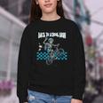 Back To School Bruh Boy Skeleton Riding On a BMX Bike Youth Crewneck Sweatshirt Back To School Bruh Boy Skeleton Riding On a BMX Bike Youth Crewneck Sweatshirt