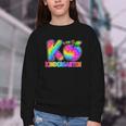 Back To School F Is For Kindergarten Rainbow Apple Kid Youth Crewneck Sweatshirt Back To School F Is For Kindergarten Rainbow Apple Kid Youth Crewneck Sweatshirt