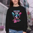 Back To School Game On Fourth Grade Baseball First Day Boys Youth Crewneck Sweatshirt Back To School Game On Fourth Grade Baseball First Day Boys Youth Crewneck Sweatshirt