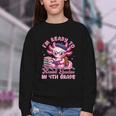 Back To School I'm Ready To Axolotl Question In 4th Grade Youth Crewneck Sweatshirt Back To School I'm Ready To Axolotl Question In 4th Grade Youth Crewneck Sweatshirt
