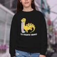 Back To School Welcome To Fourth Grade Youth Crewneck Sweatshirt Back To School Welcome To Fourth Grade Youth Crewneck Sweatshirt