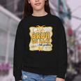 Bruh We Back 9th Graders Ninth Grade Back To School Gril Bow Youth Crewneck Sweatshirt Bruh We Back 9th Graders Ninth Grade Back To School Gril Bow Youth Crewneck Sweatshirt