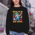 Bruh I'm In 2nd Grade Dabbing Boys Kids Gamer Back To School Youth Crewneck Sweatshirt Bruh I'm In 2nd Grade Dabbing Boys Kids Gamer Back To School Youth Crewneck Sweatshirt