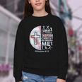 Christian Baseball Men Boy Player Team Religious Philippians Youth Crewneck Sweatshirt