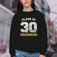 Class Of 2030 Freshman High School Back To School 9th Grade Youth Crewneck Sweatshirt Class Of 2030 Freshman High School Back To School 9th Grade Youth Crewneck Sweatshirt
