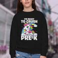 Crush Pre-K Girls Back To School Unicorn First Day Preschool Youth Crewneck Sweatshirt Crush Pre-K Girls Back To School Unicorn First Day Preschool Youth Crewneck Sweatshirt