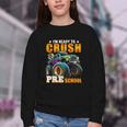 Crush Preschool Monster Truck Back To School Kids Boys Youth Crewneck Sweatshirt Crush Preschool Monster Truck Back To School Kids Boys Youth Crewneck Sweatshirt