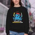 Cute Octopus Pirate Kindergarten Boys Kids Back To School Youth Crewneck Sweatshirt Cute Octopus Pirate Kindergarten Boys Kids Back To School Youth Crewneck Sweatshirt