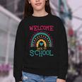 Cute Welcome Back To School First Day Of School First Day Youth Crewneck Sweatshirt Cute Welcome Back To School First Day Of School First Day Youth Crewneck Sweatshirt