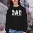 Dad Baseball The Man The Myth The Legend Daddy Father's Day Youth Crewneck Sweatshirt Dad Baseball The Man The Myth The Legend Daddy Father's Day Youth Crewneck Sweatshirt