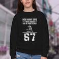 How Many Days A Week 6 7 67 Meme Baseball Humor Youth Crewneck Sweatshirt