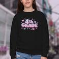 First Day Of 4th Grade Girls Coquette Bow Back To School Youth Crewneck Sweatshirt First Day Of 4th Grade Girls Coquette Bow Back To School Youth Crewneck Sweatshirt
