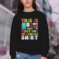 First Day Of School Shirt Boys Girls Back To School Youth Crewneck Sweatshirt First Day Of School Shirt Boys Girls Back To School Youth Crewneck Sweatshirt