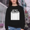 Fun Last Day Of School Sign My Shirt Back To School Cool Youth Crewneck Sweatshirt Fun Last Day Of School Sign My Shirt Back To School Cool Youth Crewneck Sweatshirt