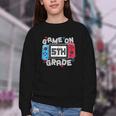 Game On 5th Grade Back To School Video Gamer Boys Kids Youth Crewneck Sweatshirt