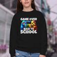 Game Over Back To School Gaming Controller Kids Gamer Youth Crewneck Sweatshirt Game Over Back To School Gaming Controller Kids Gamer Youth Crewneck Sweatshirt