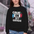 Gamer Back To School Game 1st Grade Kids Boys Youth Crewneck Sweatshirt