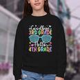Goodbye 3rd Grade Hello 4th Grade Graduation Back To School Youth Crewneck Sweatshirt Goodbye 3rd Grade Hello 4th Grade Graduation Back To School Youth Crewneck Sweatshirt