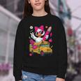 Goose Back To School First Day Of School Girls Boys Youth Crewneck Sweatshirt Goose Back To School First Day Of School Girls Boys Youth Crewneck Sweatshirt