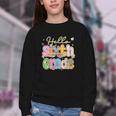 Hello 6th Grade First Day Of School Back To School Boy Girls Youth Crewneck Sweatshirt Hello 6th Grade First Day Of School Back To School Boy Girls Youth Crewneck Sweatshirt
