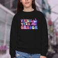 Homeschool 4th Grade Virtual 4th Grader Back To School Youth Crewneck Sweatshirt