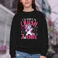 I'm Ready To Crush 2nd Grade Dabbing Unicorn Back To School Youth Crewneck Sweatshirt I'm Ready To Crush 2nd Grade Dabbing Unicorn Back To School Youth Crewneck Sweatshirt
