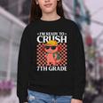 I'm Ready To Crush 7th Grade Axolotl Back To School Youth Crewneck Sweatshirt I'm Ready To Crush 7th Grade Axolotl Back To School Youth Crewneck Sweatshirt