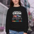 I'm Ready To Crush Kindergarten Monster Truck Back To School Youth Crewneck Sweatshirt I'm Ready To Crush Kindergarten Monster Truck Back To School Youth Crewneck Sweatshirt