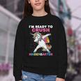 I'm Ready To Crush Kindergarten Unicorn Back To School Youth Crewneck Sweatshirt I'm Ready To Crush Kindergarten Unicorn Back To School Youth Crewneck Sweatshirt