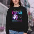 I'm Ready To Crush Preschool Dabbing Unicorn Back To School Youth Crewneck Sweatshirt I'm Ready To Crush Preschool Dabbing Unicorn Back To School Youth Crewneck Sweatshirt