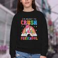 I'm Ready To Crush Preschool Unicorn Back To School Girl Kid Youth Crewneck Sweatshirt